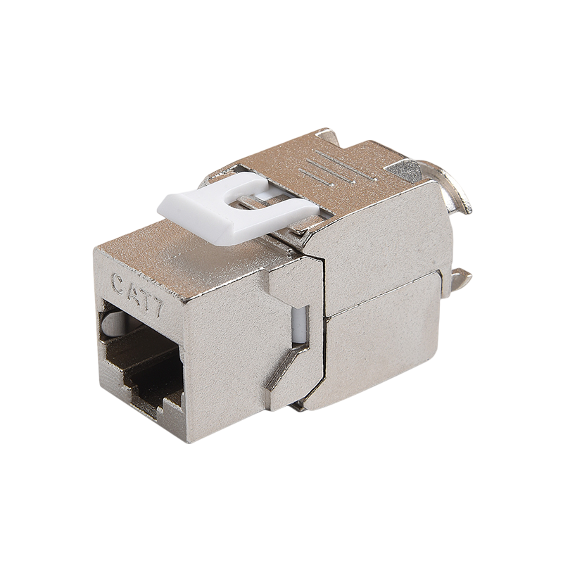SMT-1061T8C7-FTP 180 Derece Koruyucu Cat7 Toolless Keystone Jack